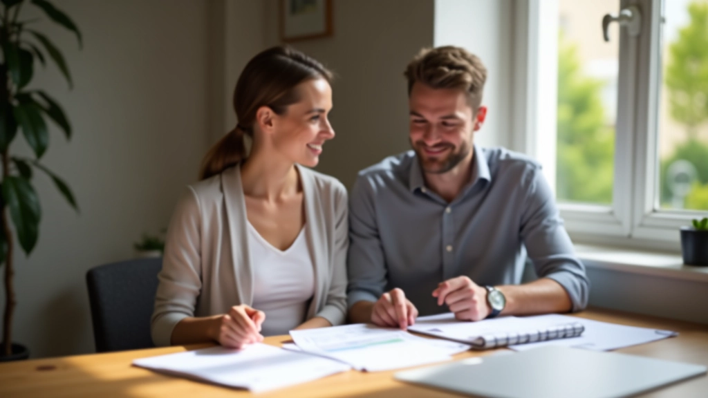 Tableau avec décomposition des dépenses mariage, stylo et calculatrice sur un bureau