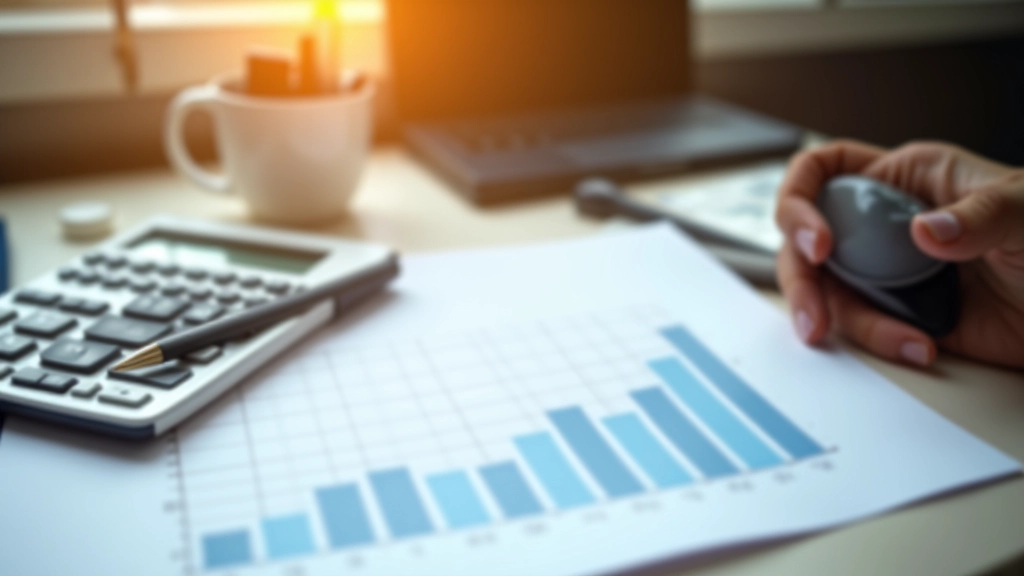 Calculatrice financière avec graphique de croissance épargne progressive montrant les intérêts composés