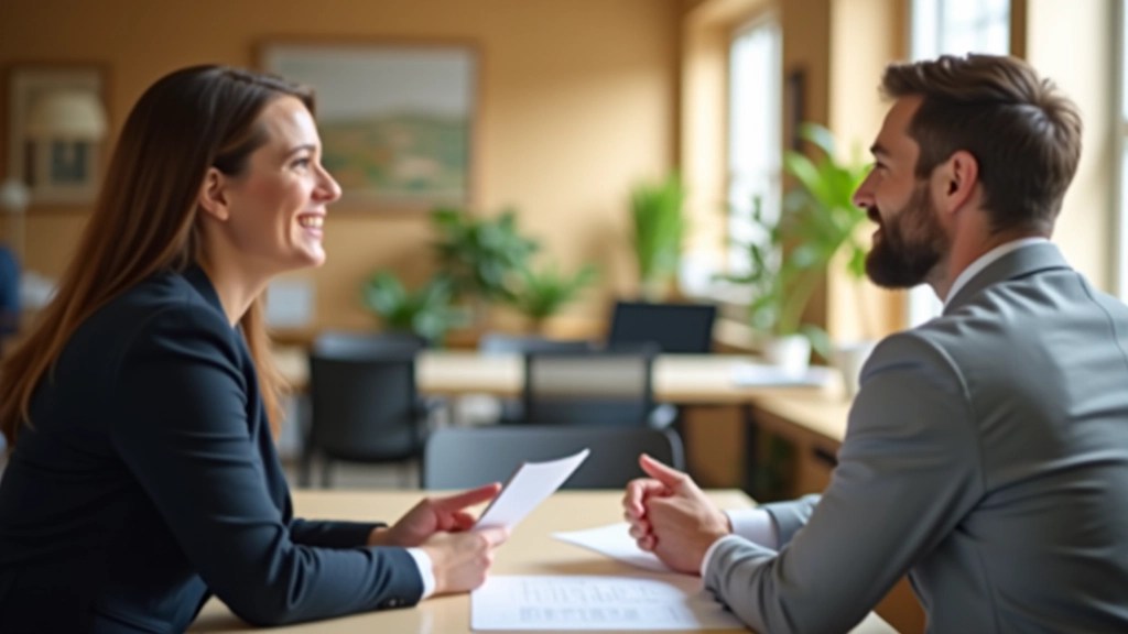 Conseillers financiers travaillant avec des clients pour planifier les jalons de vie